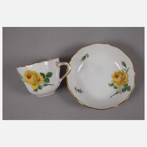 Meissen drei Mokkatassen