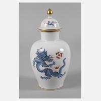 Meissen Deckelvase "Mingdrache"111