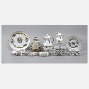 Meissen Mokkaservice "Reicher Drache"