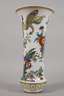 Meissen große Flötenvase Indischmalerei