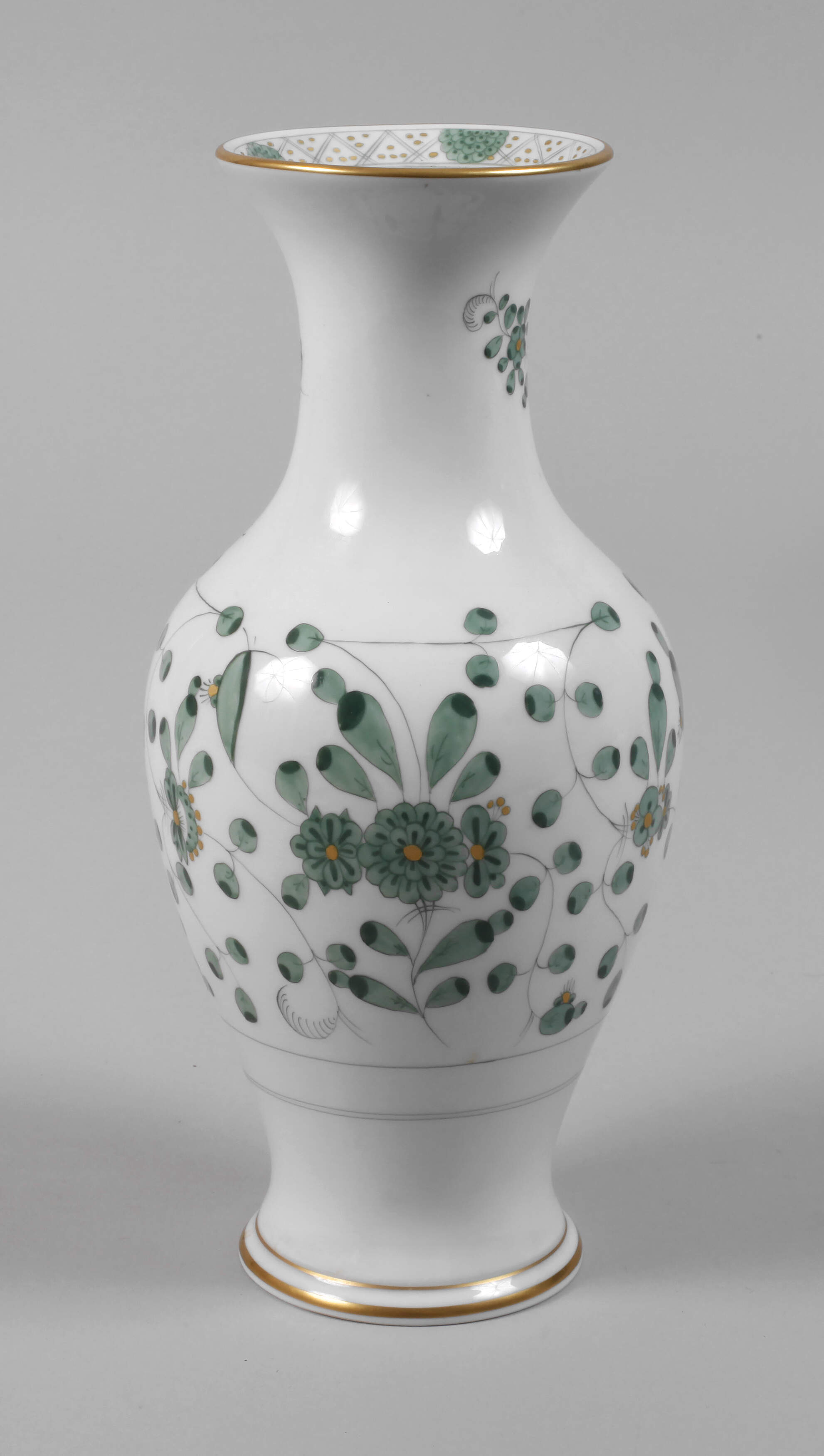 Meissen Balustervase "Indische Malerei"