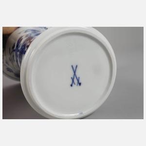 Meissen Stangenvase "Indischmalerei"