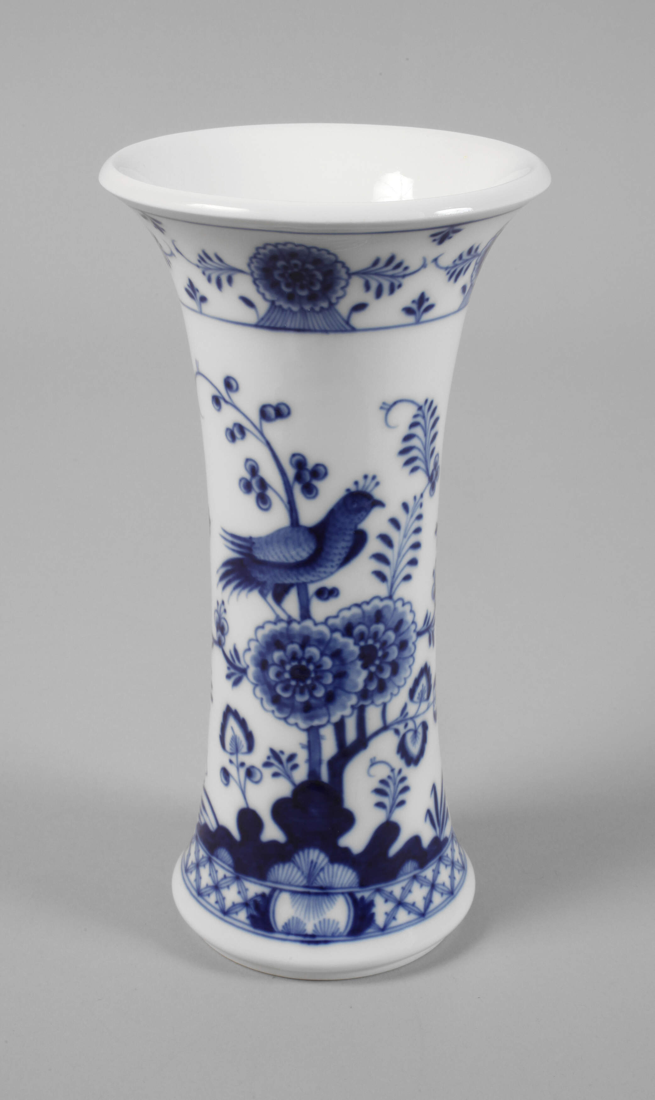 Meissen Stangenvase "Indischmalerei"