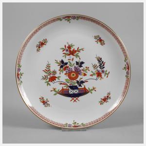 Meissen Kuchenplatte Kakiemondekor