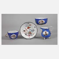Meissen vier Teile Kakiemondekor111