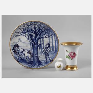 Meissen Konvolut Zierporzellan