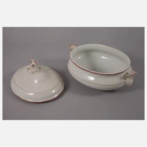 Meissen umfangreiches Speiseservice "Korallenrand"