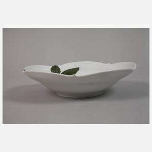 Meissen Schale und drei Teller "Großer Ausschnitt"