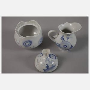 Meissen Kaffeeservice "Großer Ausschnitt"