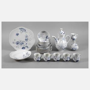 Meissen Kaffeeservice "Großer Ausschnitt"