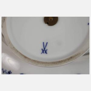 Meissen drei Schalen Blaumalerei