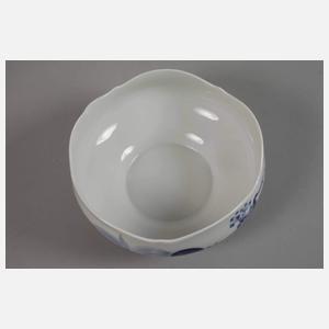 Meissen drei Schalen Blaumalerei