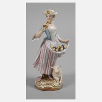 Meissen "Schäferin mit Flöte"111