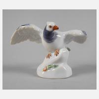 Meissen Miniatur "Taube"111