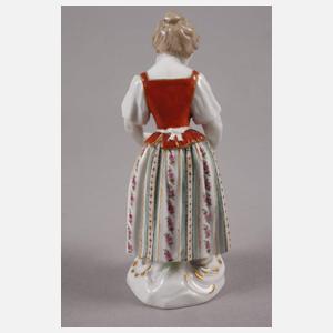 Meissen "Gärtnerkind mit Blumenkorb"