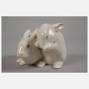 Rörstrand Schweden "Zwei Hasen"