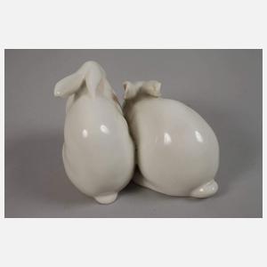 Rörstrand Schweden "Zwei Hasen"