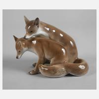 Rörstrand Schweden "Zwei Füchse"111