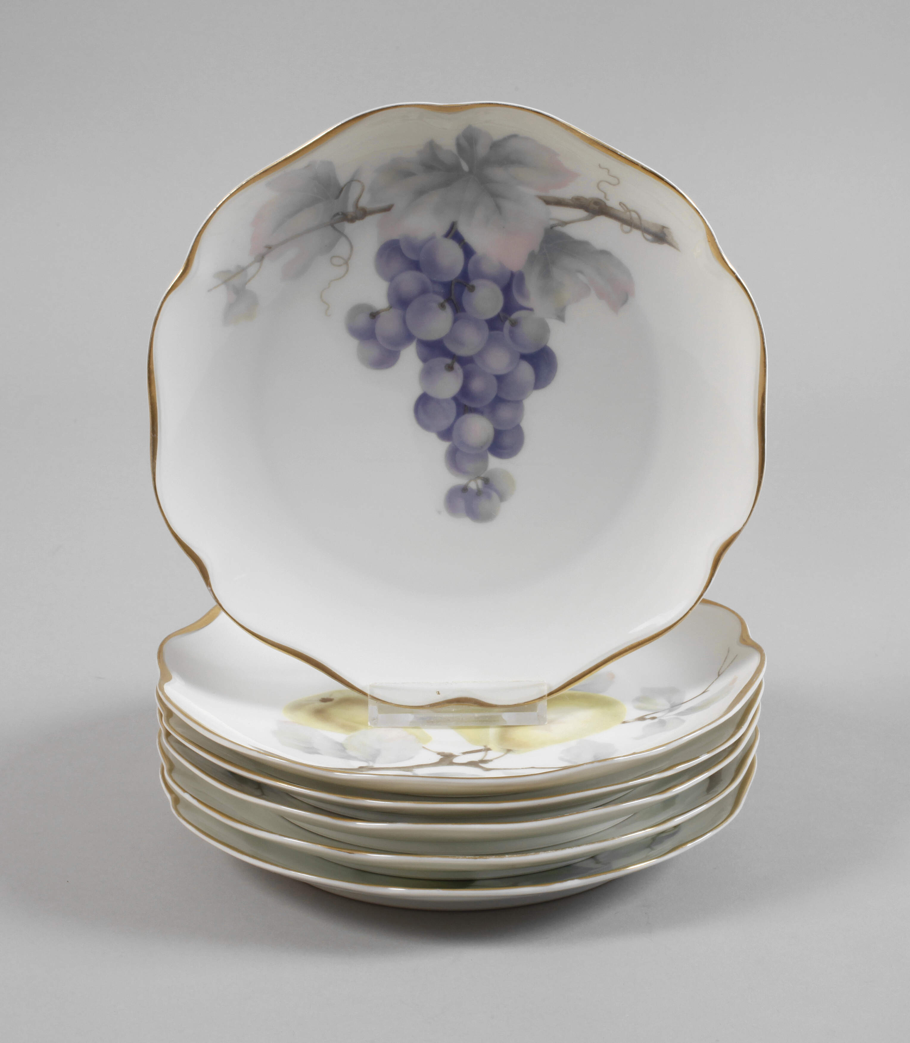 Rosenthal sechs Obstteller