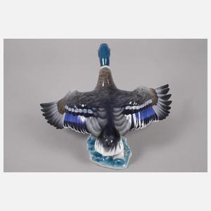 Porzellanfigur "Erpel"