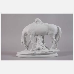 Scheibe-Alsbach Orientalin mit Pferd