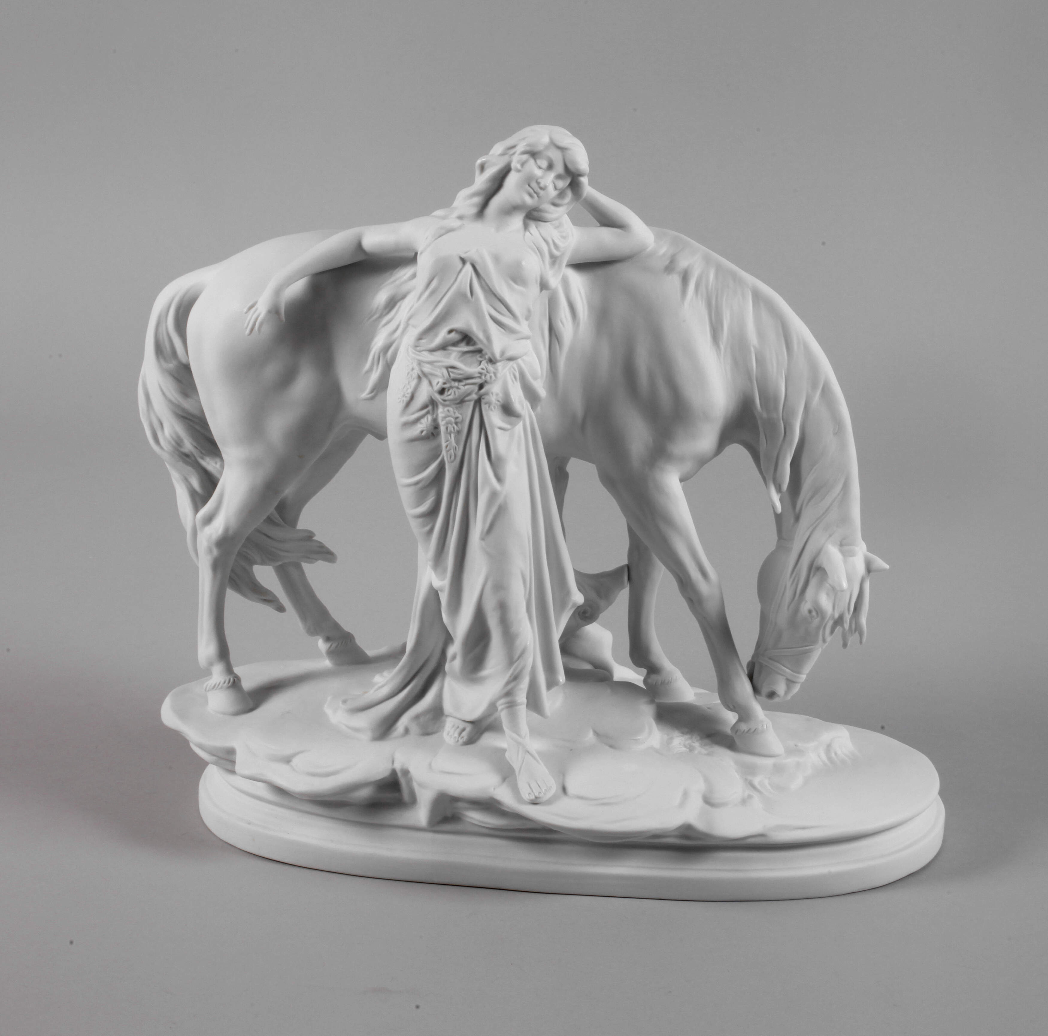 Scheibe-Alsbach Orientalin mit Pferd