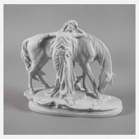 Scheibe-Alsbach Orientalin mit Pferd111