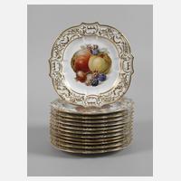 Schumann Arzberg zwölf Obstteller111