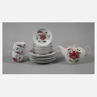 Thüringen Restservice "Ostfriesische Rose"111