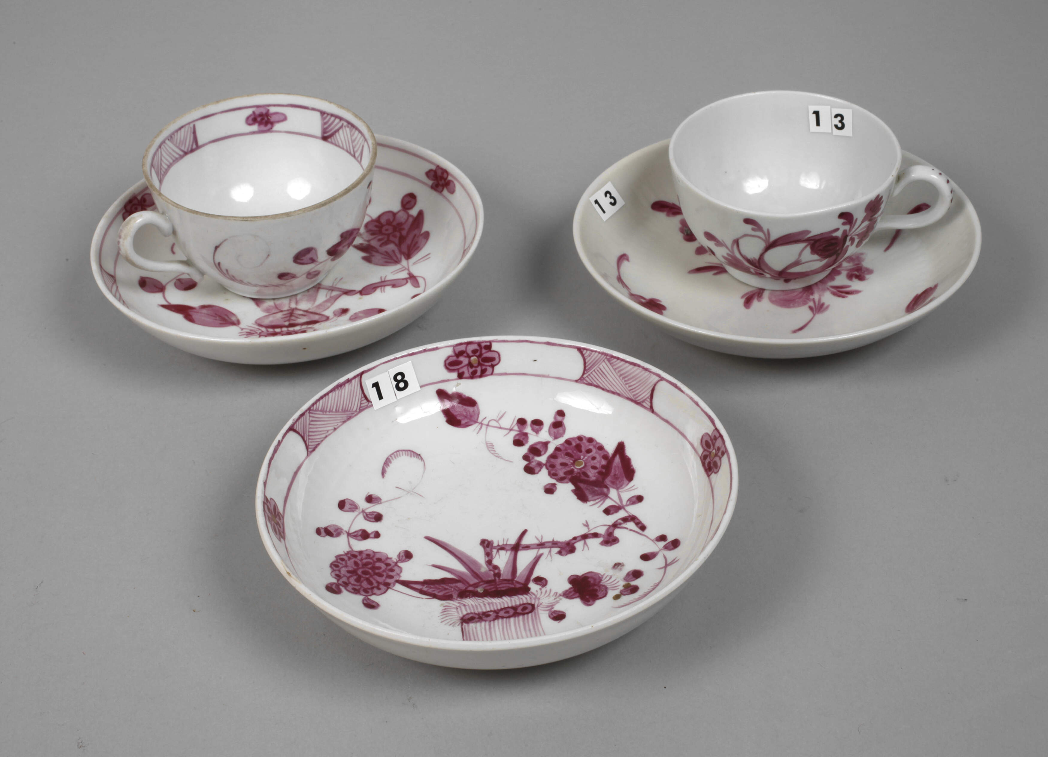 Thüringen Konvolut Purpurmalerei