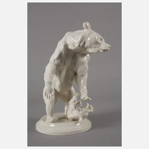 Volkstedt "Bärin mit Jungen"