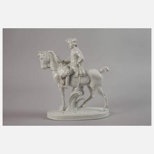 Volkstedt Reiterfigur "Friedrich der II."