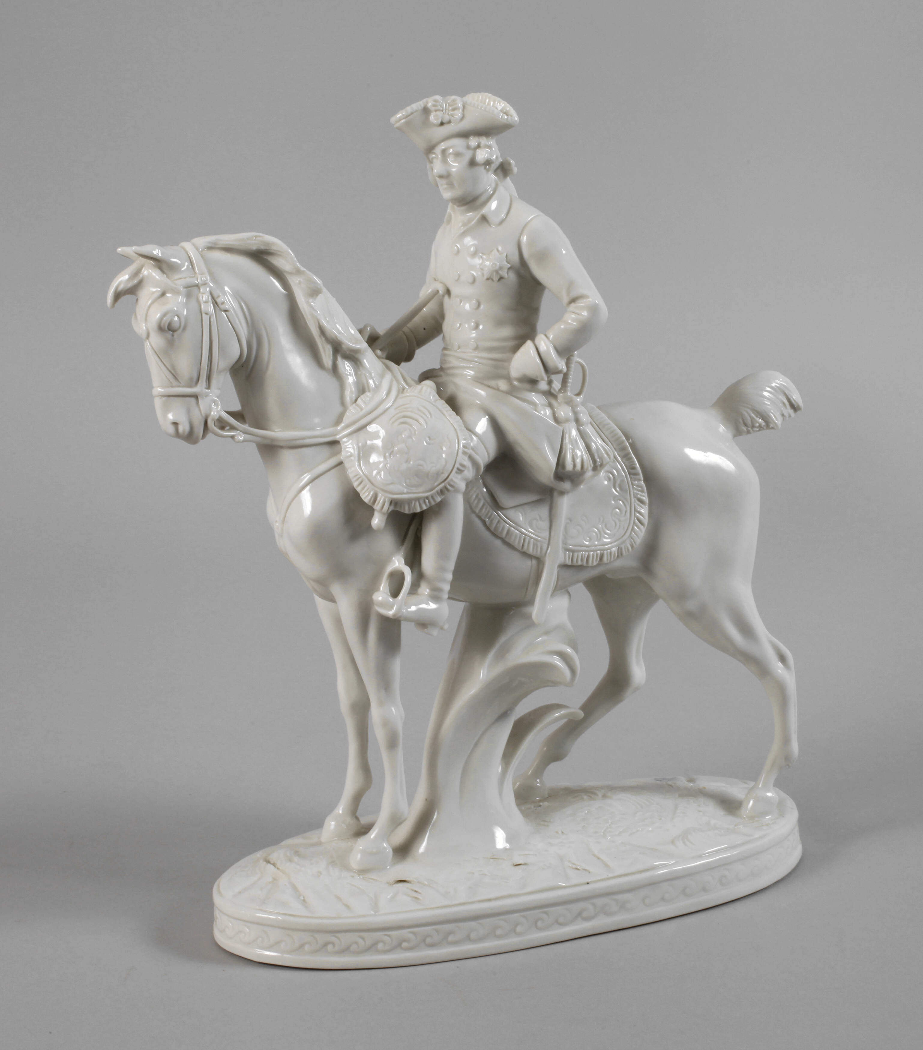 Volkstedt Reiterfigur "Friedrich der II."