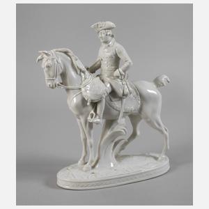 Volkstedt Reiterfigur "Friedrich der II."