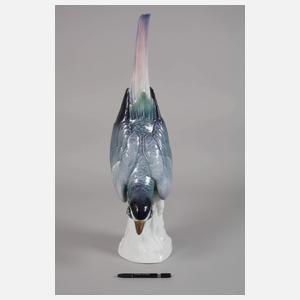 Volkstedt-Rudolstadt lebensgroßer Papagei