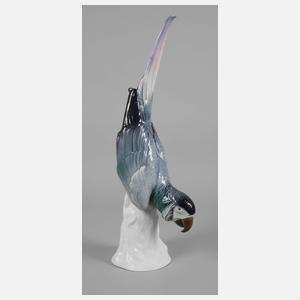 Volkstedt-Rudolstadt lebensgroßer Papagei