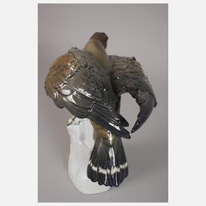 Volkstedt-Rudolstedt „Bussard auf Felsen“