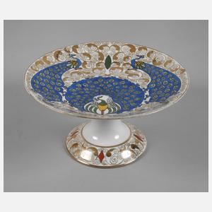 Zaunmayr Fußschale Vogeldekor