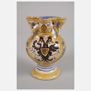 Italien Majolika-Kanne Pesaro