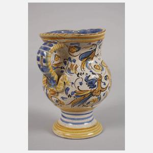 Italien Majolika-Kanne Pesaro