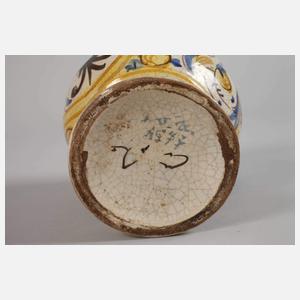 Italien Majolika-Kanne Pesaro