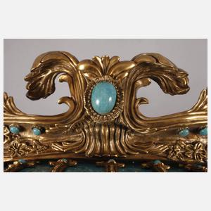 Große Prunkschale mit Bronzemontierung