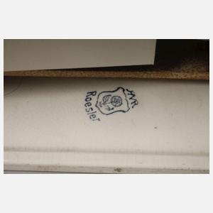 Max Roesler Rodach Küchenwaage Rosendekor