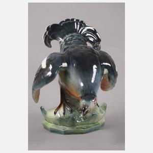 R. Bärmann balzender Auerhahn