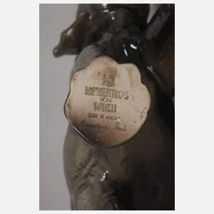 Keramos Wien schreitender Elefant