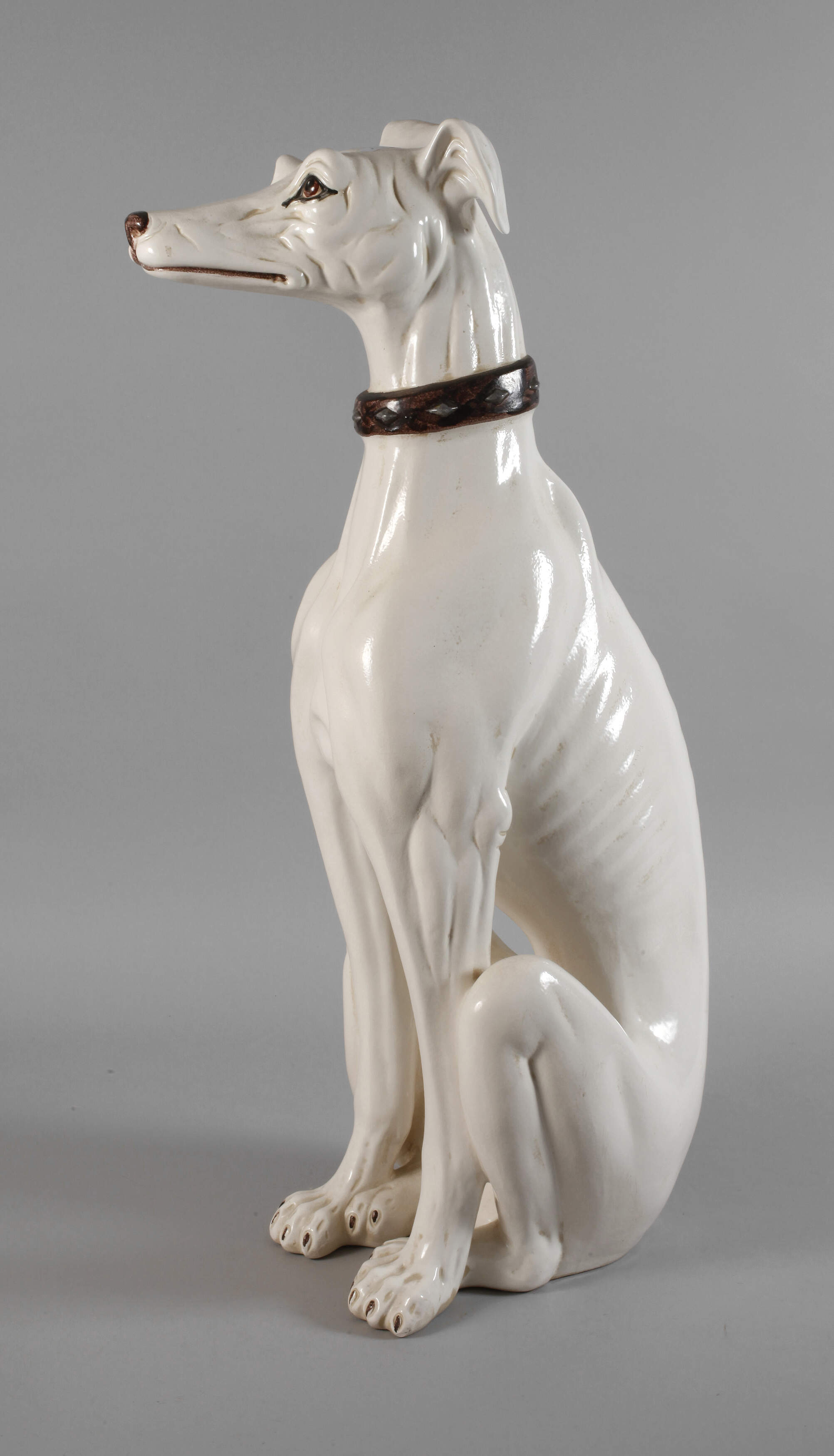 Lebensgroßer Windhund