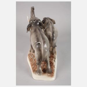 Katzhütte Elefantengruppe