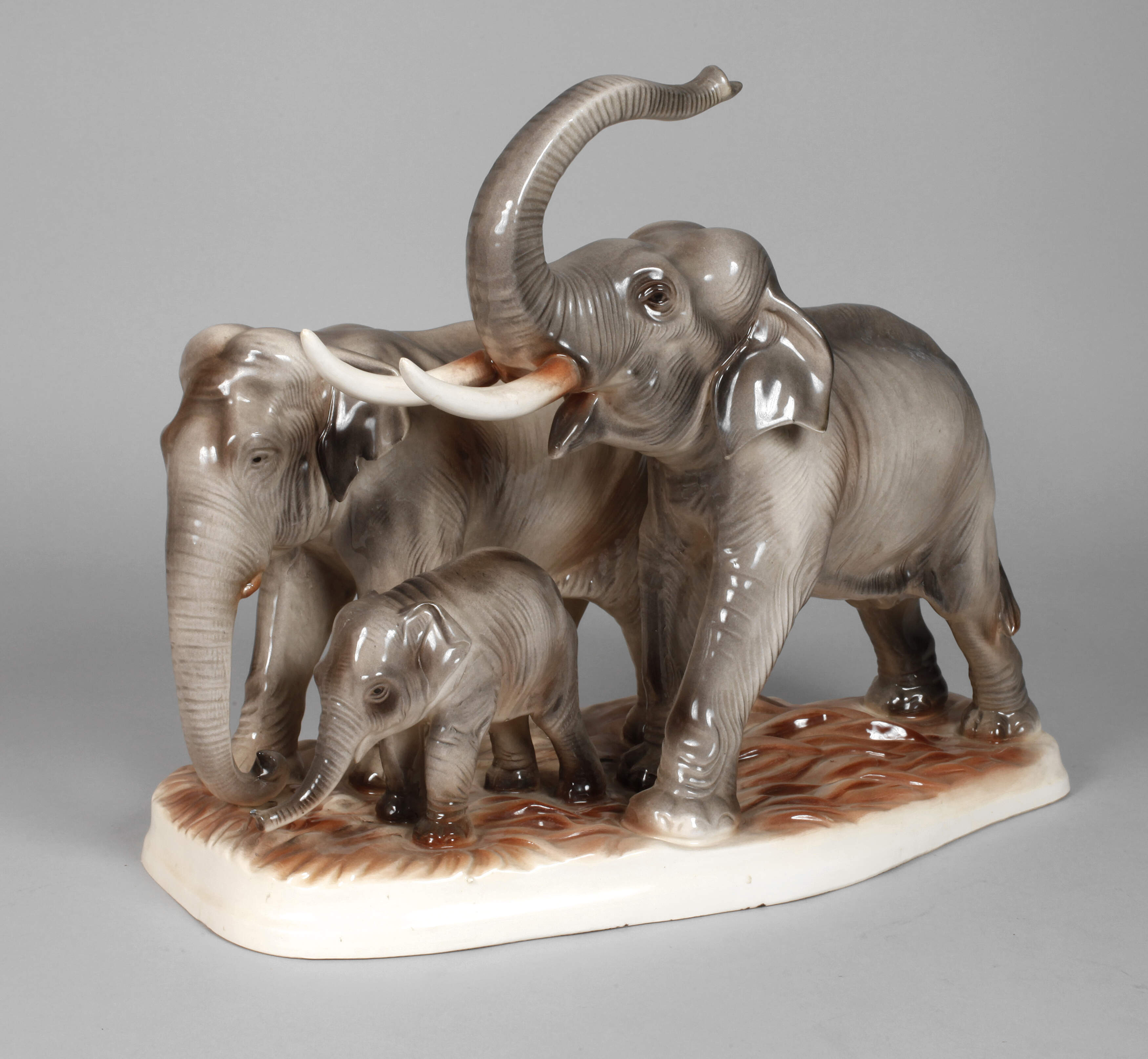 Katzhütte Elefantengruppe