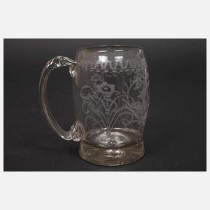 Deckelkrug Biedermeier