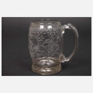 Deckelkrug Biedermeier